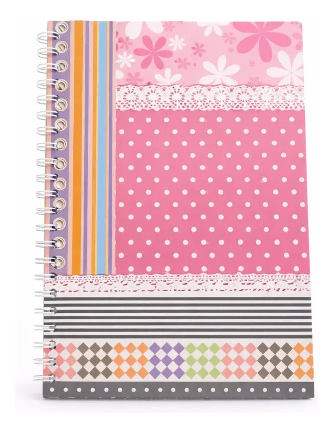 Libretas 3 Piezas Diseños Patchwork Cuadro Chico Surimax