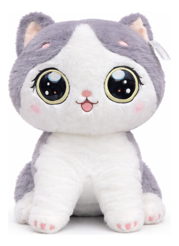 Peluche Gato Tierno Dos Colores 36x27x24 Cm Candy Toys
