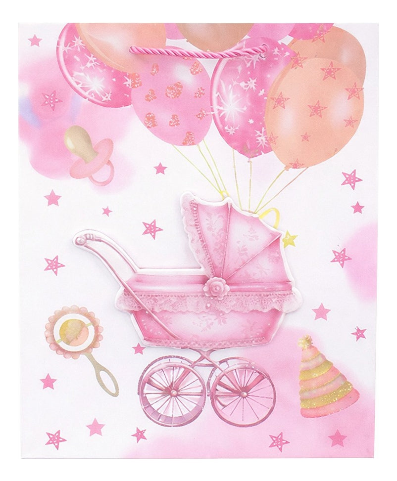 Bolsas De Regalo Una Docena Ositos Y Globos Marca Surimax