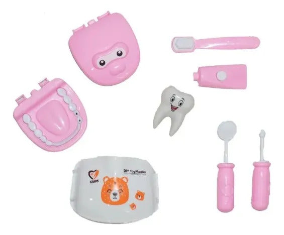 Juego De Dentista Para Niños Candy Toys 7 Piezas