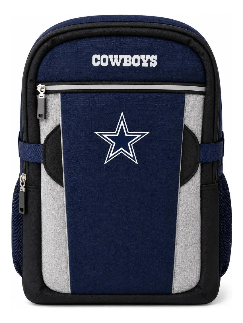 Mochila Juvenil Nfl Dallas Cowboys Team Apparel Azul Marino