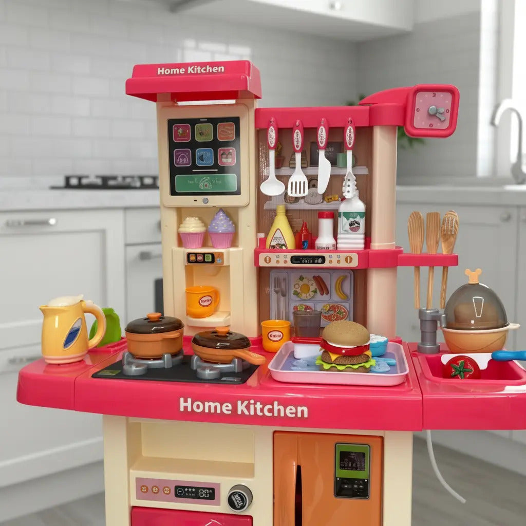 Cocina Marca Candy Toys Pantalla Interactiva 65 Piezas