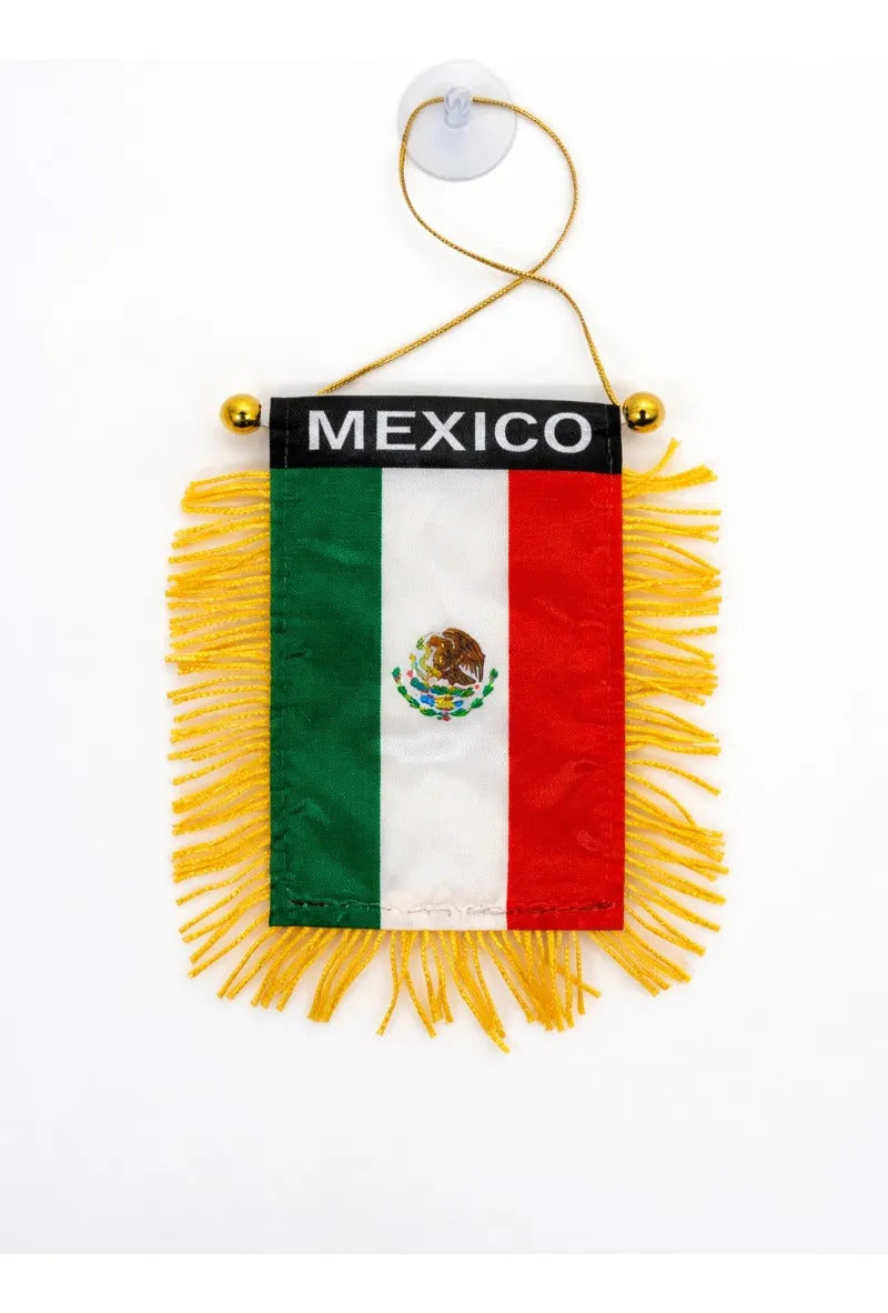 Set Tricolor México Bufanda Bandera Y Accesorios Patrios