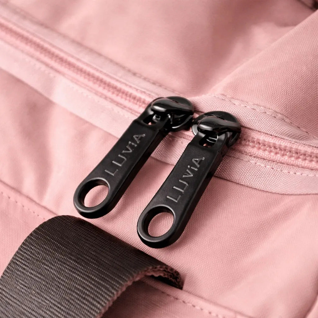 Maleta Deportiva Lluvia Durazno Gris Amplia Para Viaje