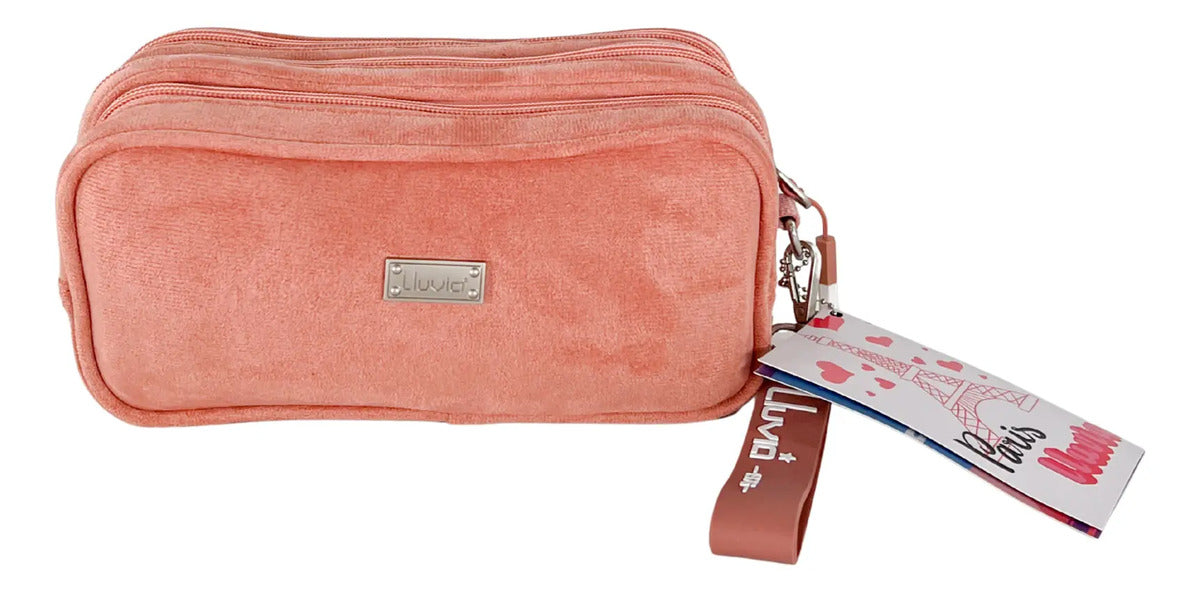 Paquete Mochila 3 Piezas Marca Lluvia Rosa Gamusa Primaria
