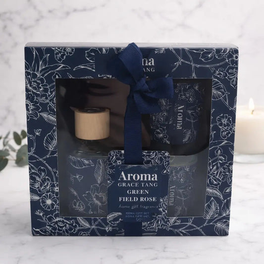 Set Aromaterapia Aroma Garden Party 4 Aromas Con Velas