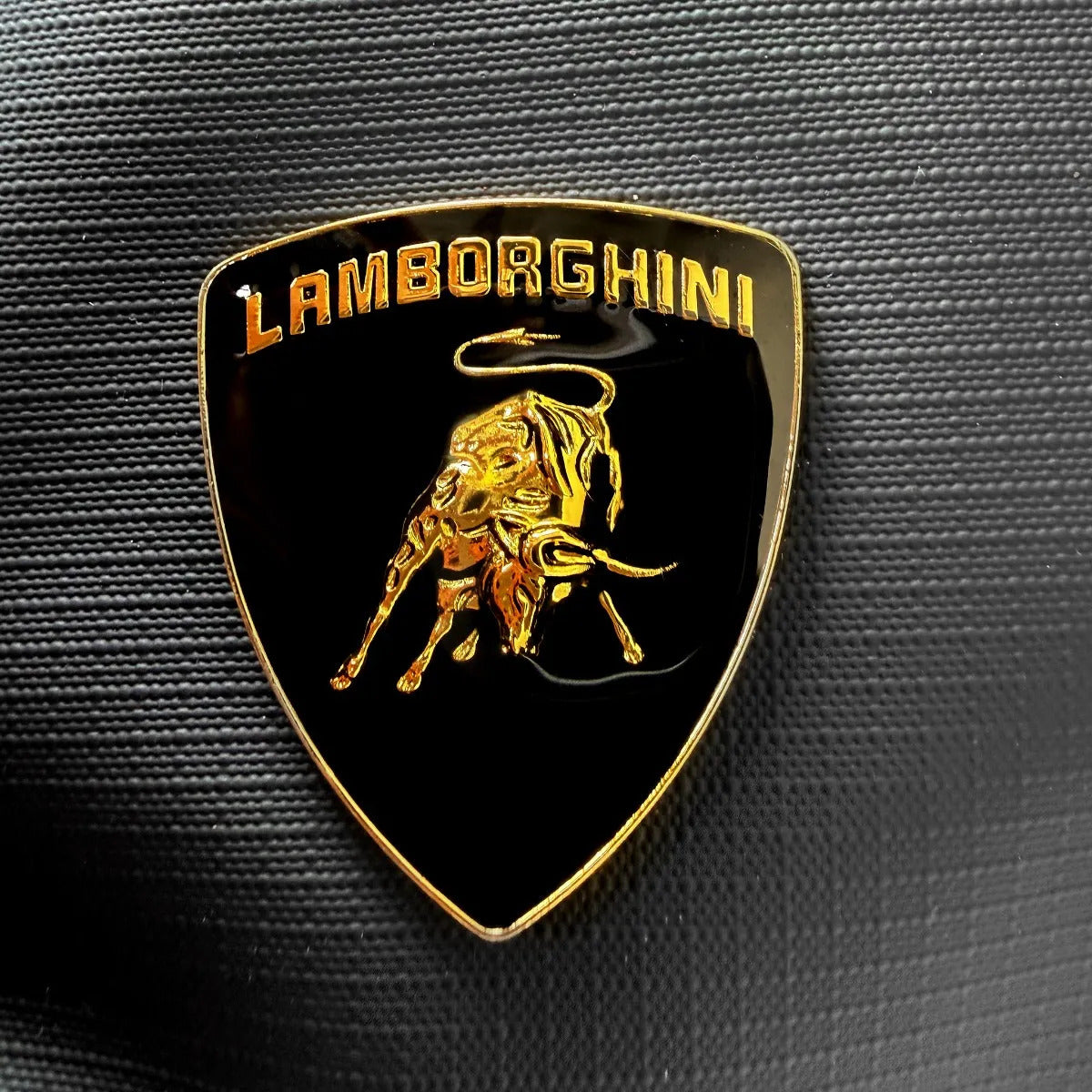 Mochila Juvenil American Bags Roja Lamborghini Tipo Vinipiel