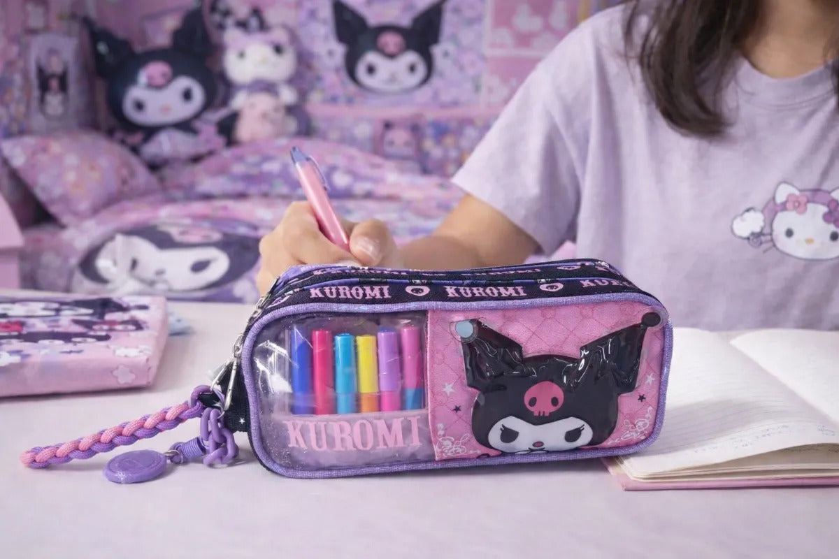Lapicera Ruz Kuromi Triple Cierre Amplia,y Resistente