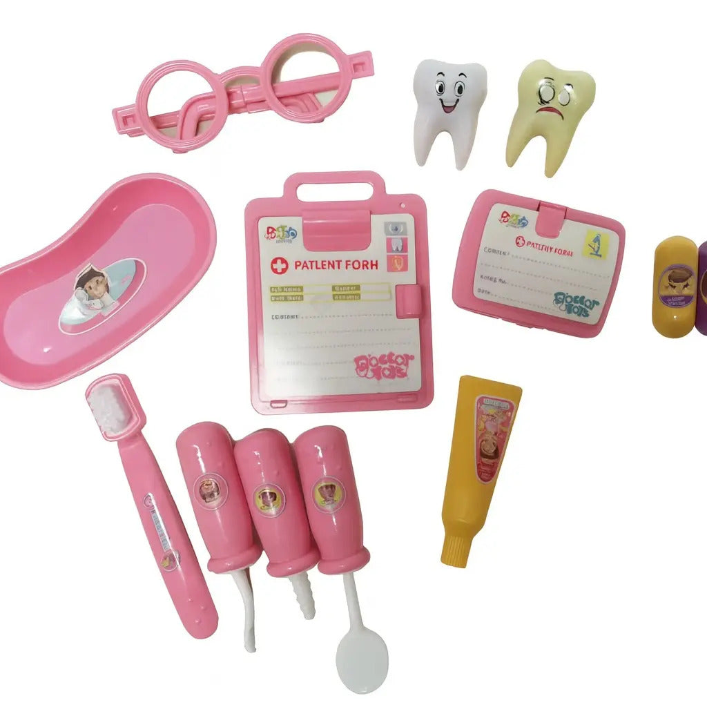 Juego De Dentista Para Niños Candy Toys 14 Piezas
