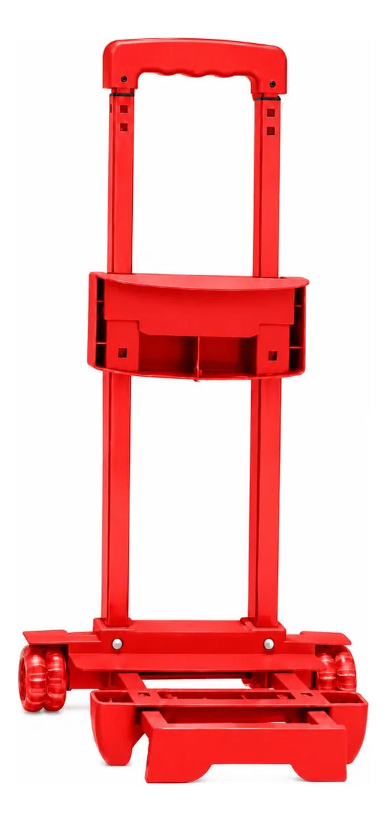 Carrito Para Mochila Color Rojo Primaria 17 Pulgadas