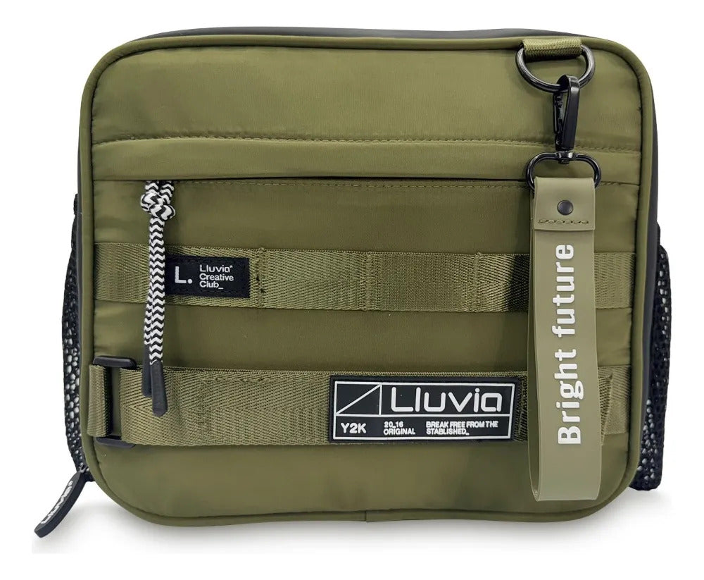 Set Escolar Lluvia Verde Estilo Militar