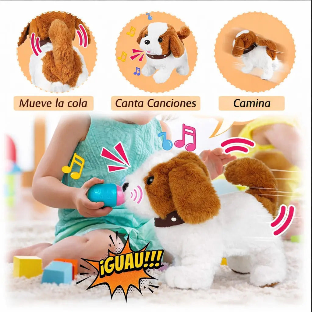 Perrito Interactivo Candy Toys Con 5 Accesorios Veterinarios