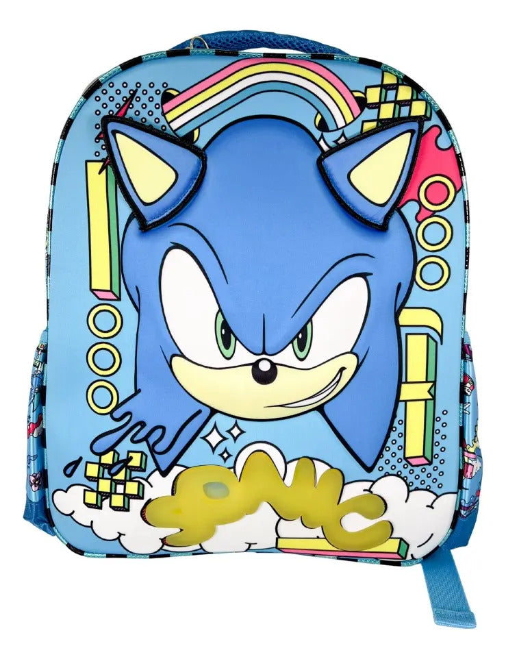 Mochila Primaria  Marca Ruz Sonic Aros