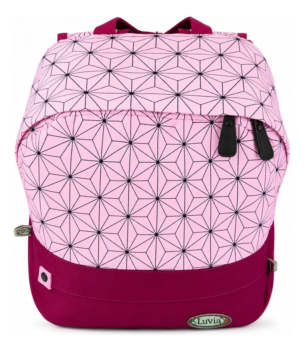 Mochila Juvenil Fotorama Demon Slayer Nezuko Color Rosa