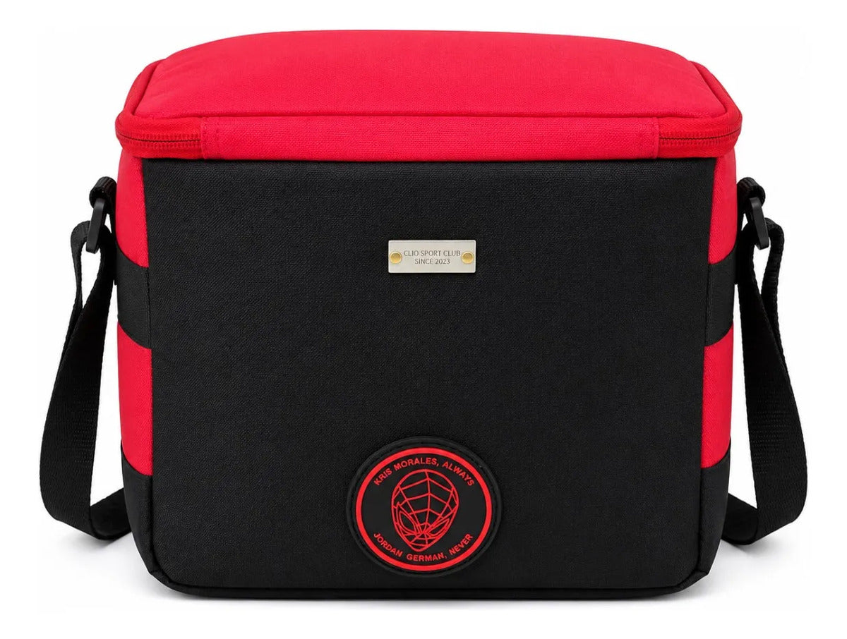 Lonchera Chenson Spider-man Roja Con Bolsa Frontal Térmica