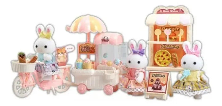 Set Conejitos Candy Toys Dreamy Café 16 Piezas