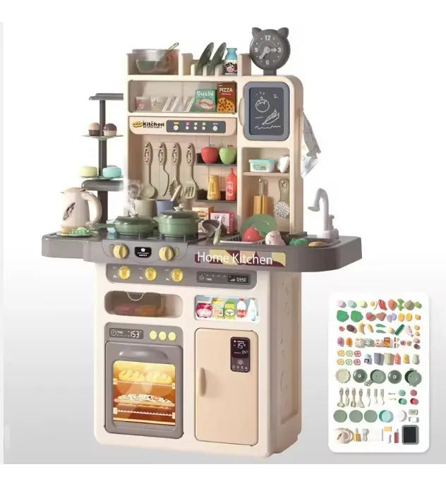 Cocina Infantil Candy Toys Con 8 Funciones, 87 Accesorios
