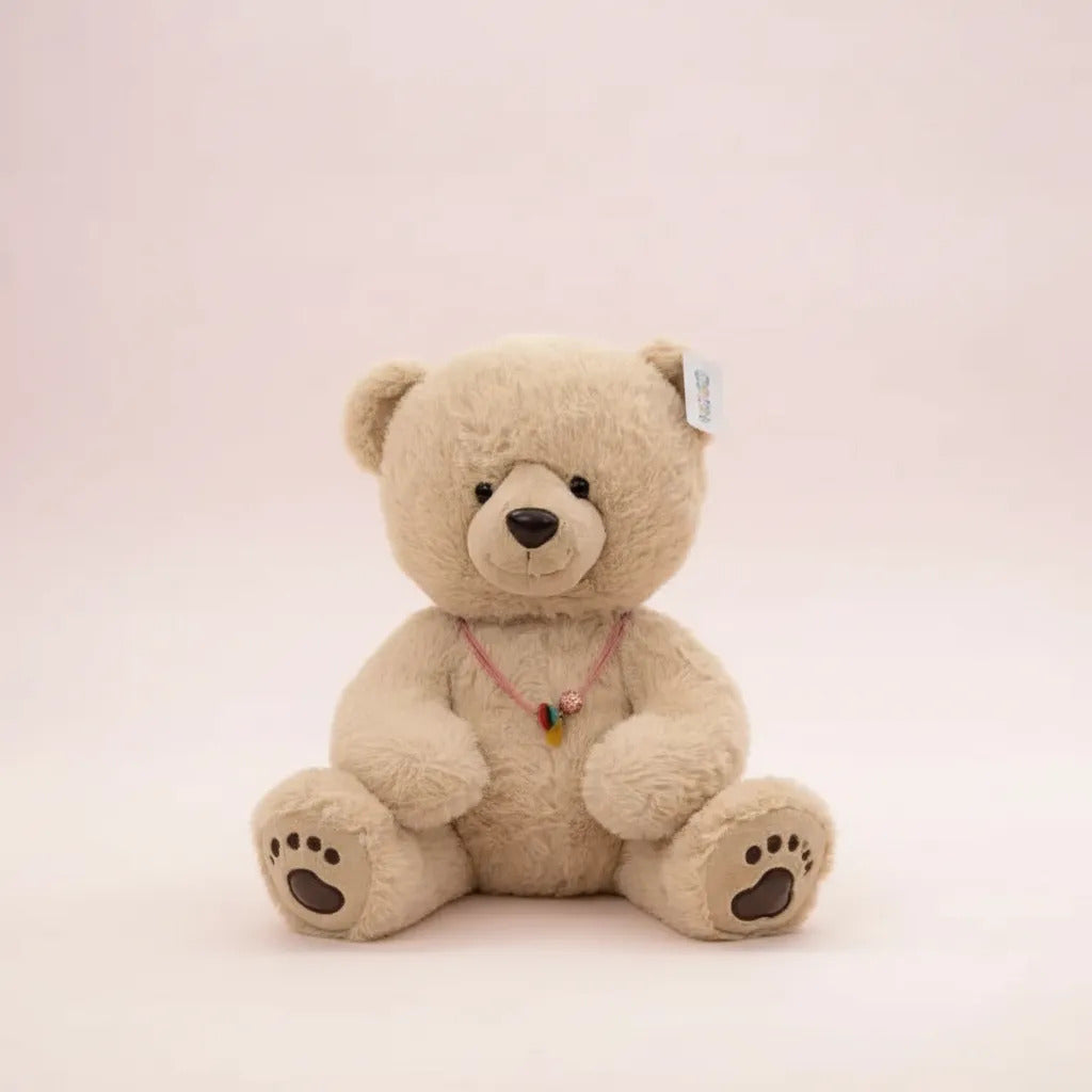 Peluche Clásico Oso De 41x34x36 Cm Dos Colores Candy Toys