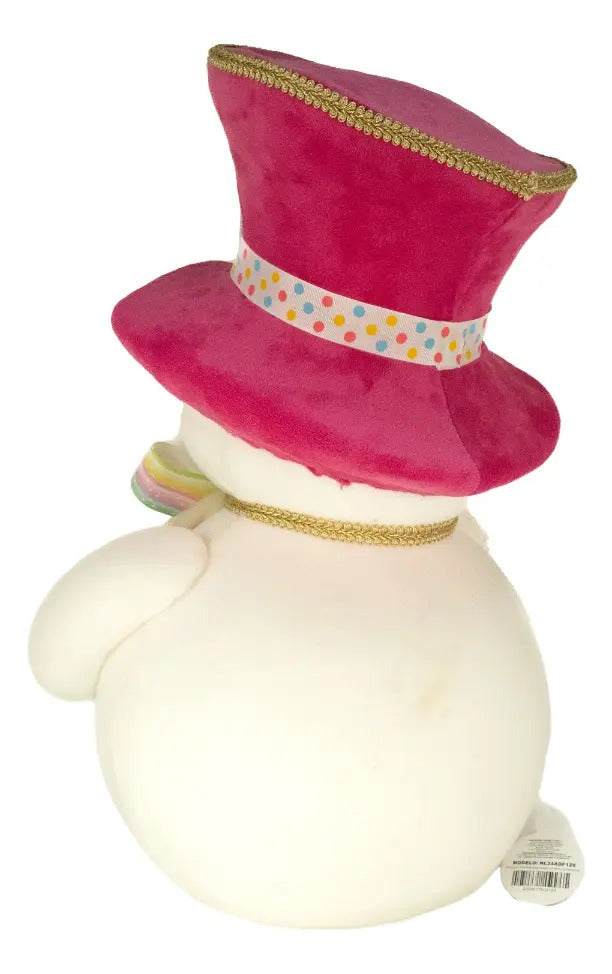 Decoracion Navideña Muñeco De Nieve Candy Land 50x30x30 Cm