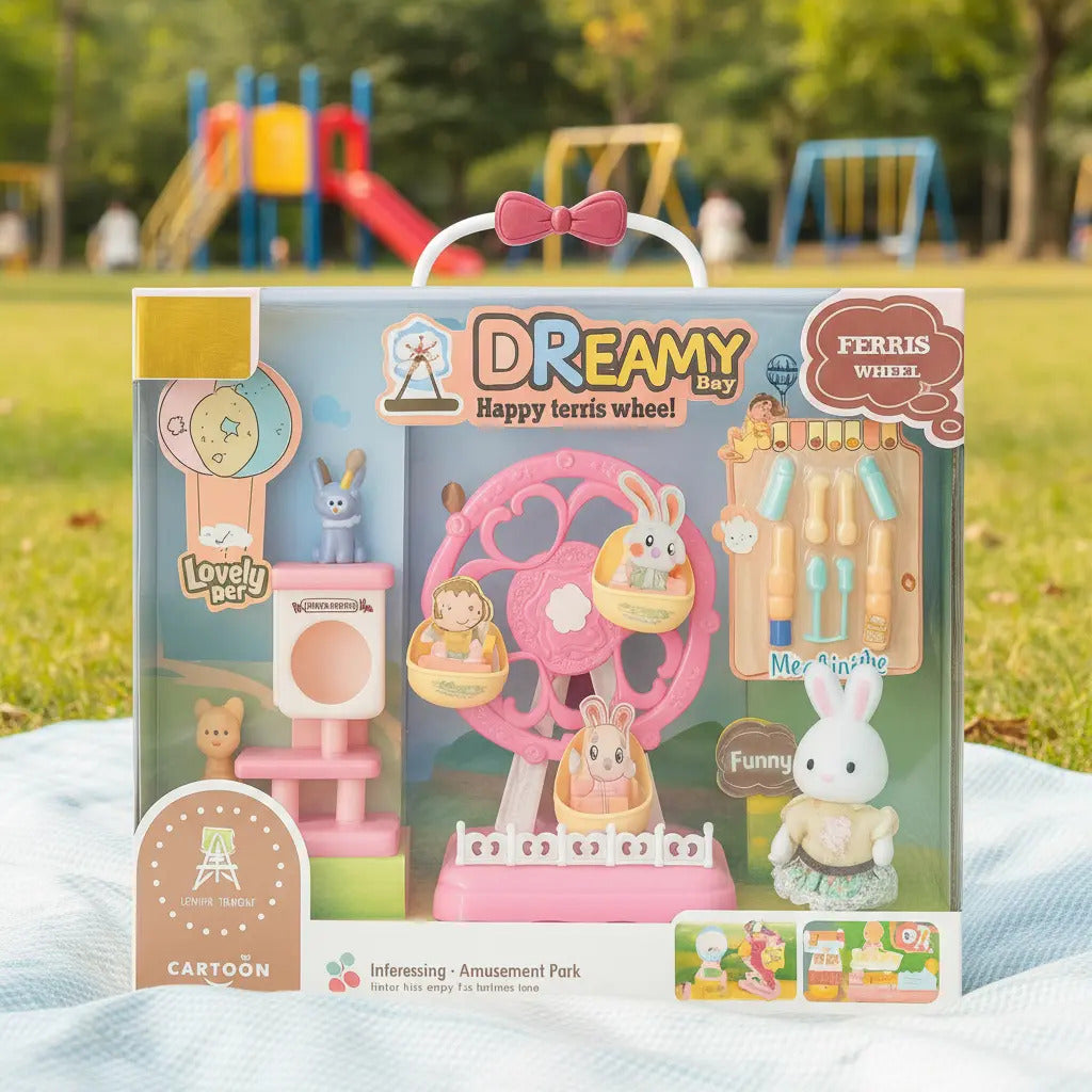 Conejitos Candy Toys Rueda De La Fortuna Con 13 Piezas