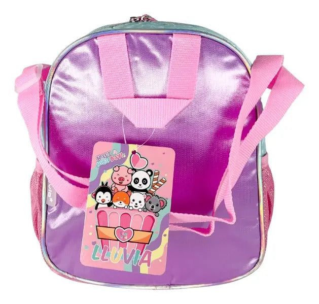 Paquete Mochila 3 Piezas Marca Lluvia Nice Day Primaria