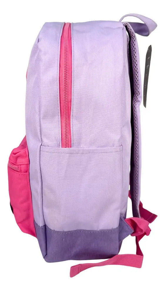 Mochila Juvenil Marca Lluvia Lila Rosa