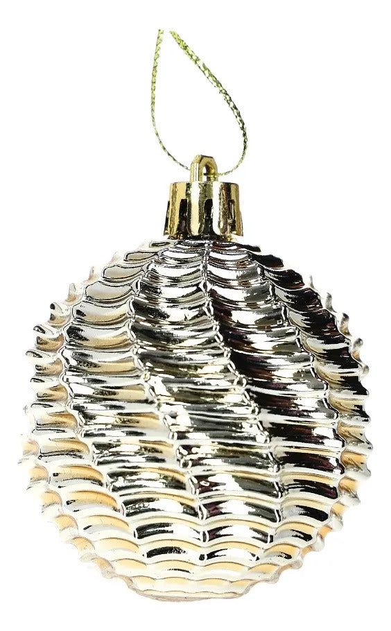 Set Esferas lluvia Dorado Champagne 6 Cm Set 30 Piezas