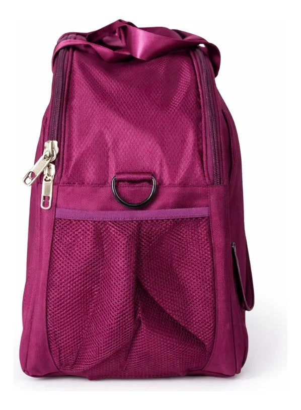 Maleta De Viaje Lluvia Magenta Diseño Amplio Y Funcional