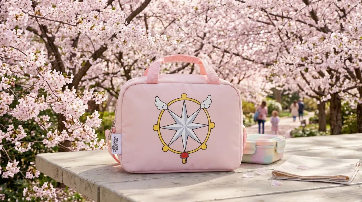 Lonchera Térmica American Bags Sakura Card Captor Salmon