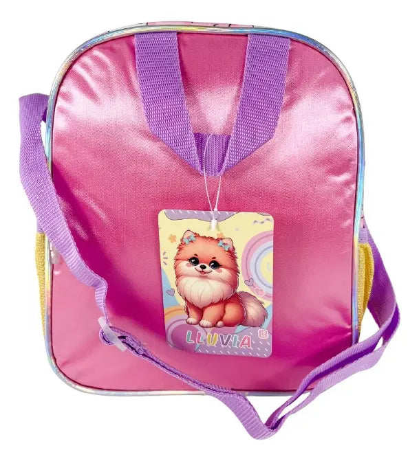 Paquete Mochila 3 Piezas Marca Lluvia Perrito  Primaria