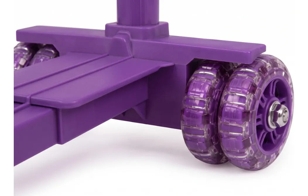 Carrito Para Mochila Morado Primaria 17 Pulgadas