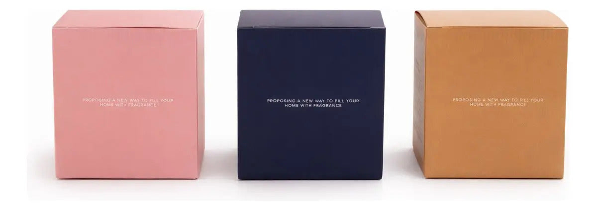 Vela Aromática Living With Fragrance 3 Aromas Diferentes