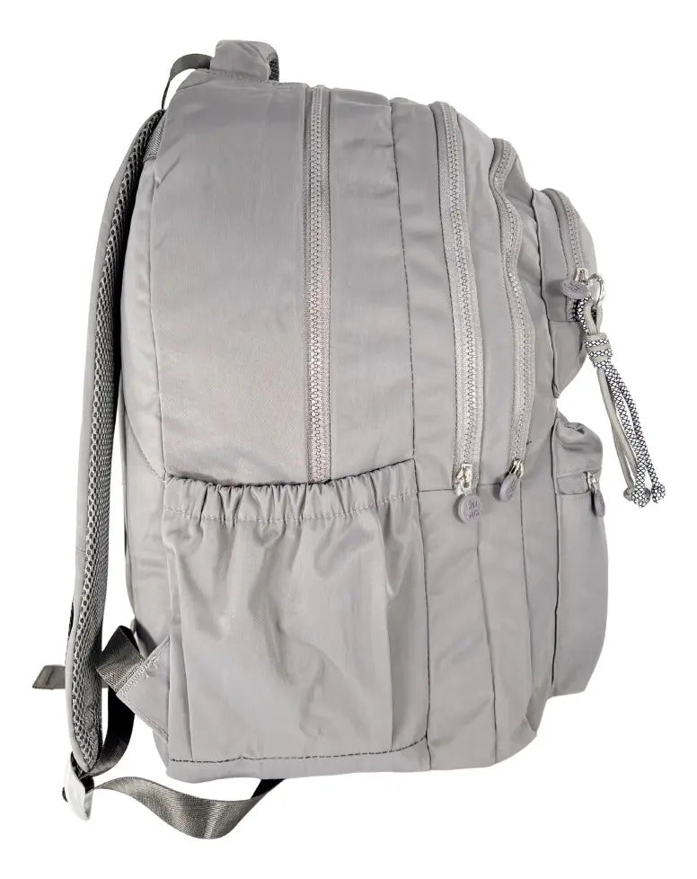 Mochila Marca Lluvia Gris Juvenil