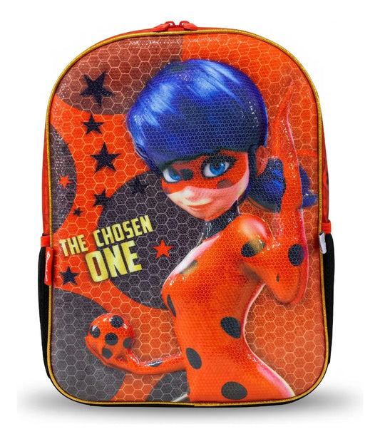 Mochila Urbania Ladybug Primaria Con Lentejuela Brillante