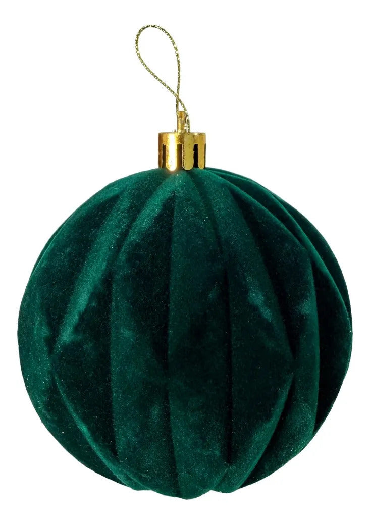 Esferas Navideñas Lluvia 20 Piezas 8 cm Tradicionales