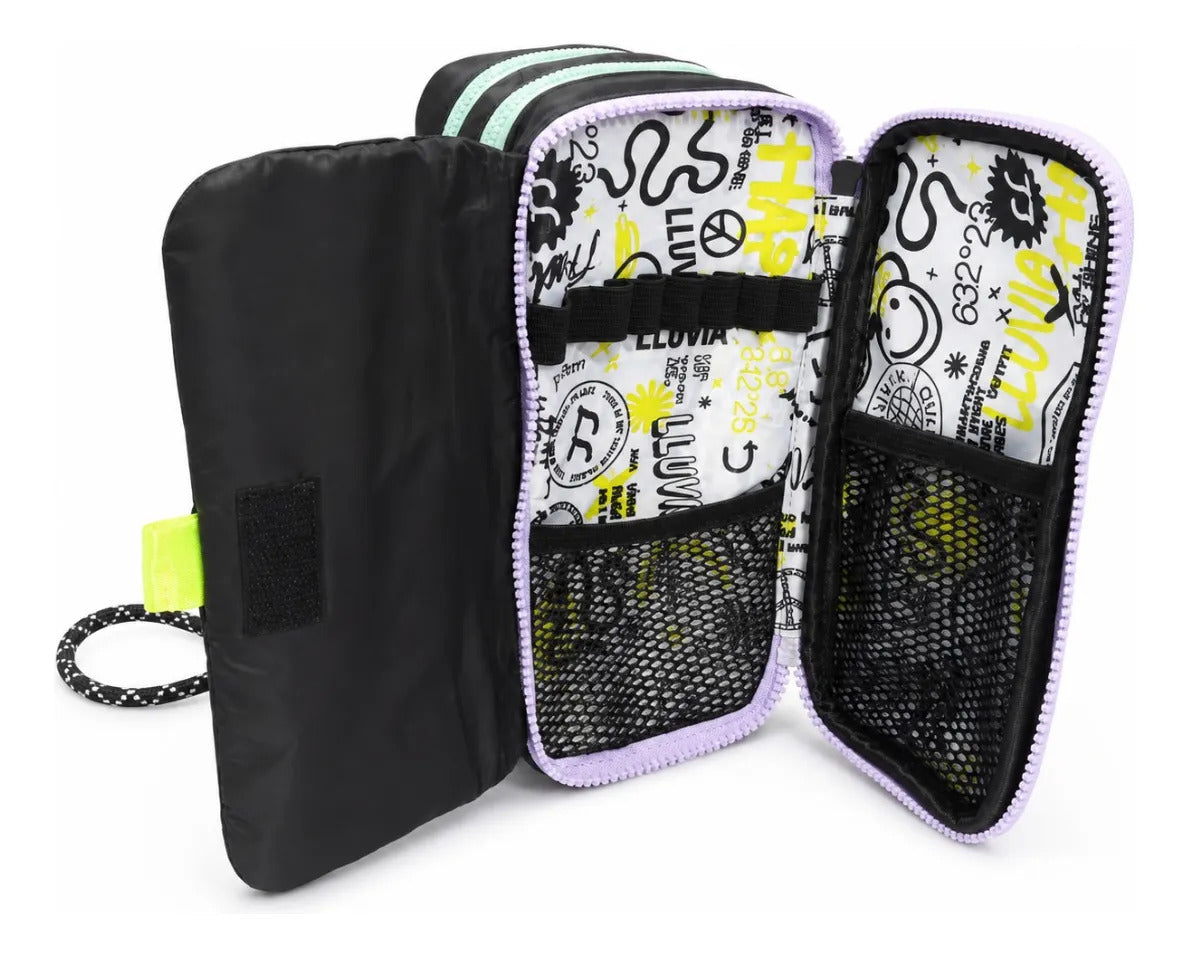 Estuche Organizador Lluvia Negro Urban Style Premium