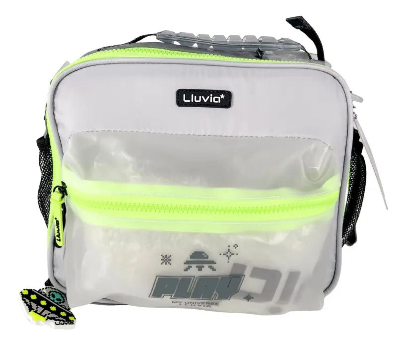 Paquete Mochila 3 Piezas Marca Lluvia Gris Ovni Primaria