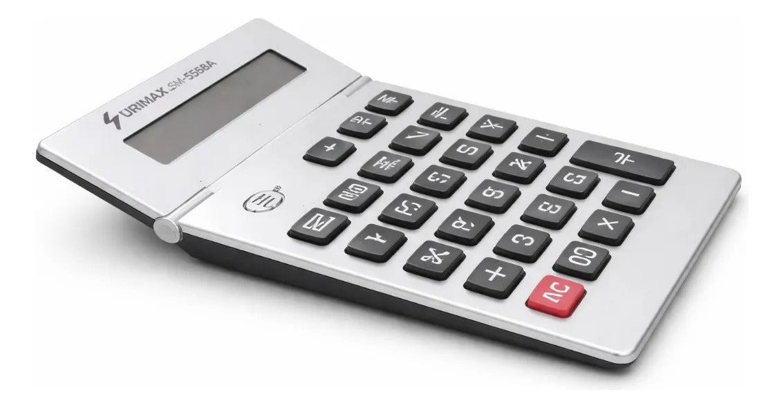 Calculadora De Escritorio Surimax 8 Dígitos Jumbo Color Gris