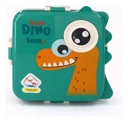 Tupper Lunch Box Dinosaurio 3 Compartimentos 850 Ml