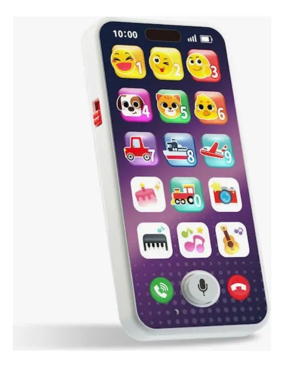 Juguete Teléfono Educativo Candy Toys Con Voz Y Melodías