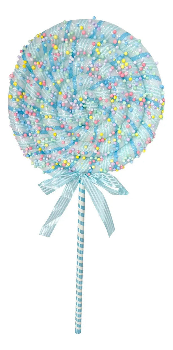 Paleta Candy Lluvia Lights con Chispitas de Colores 65 cm