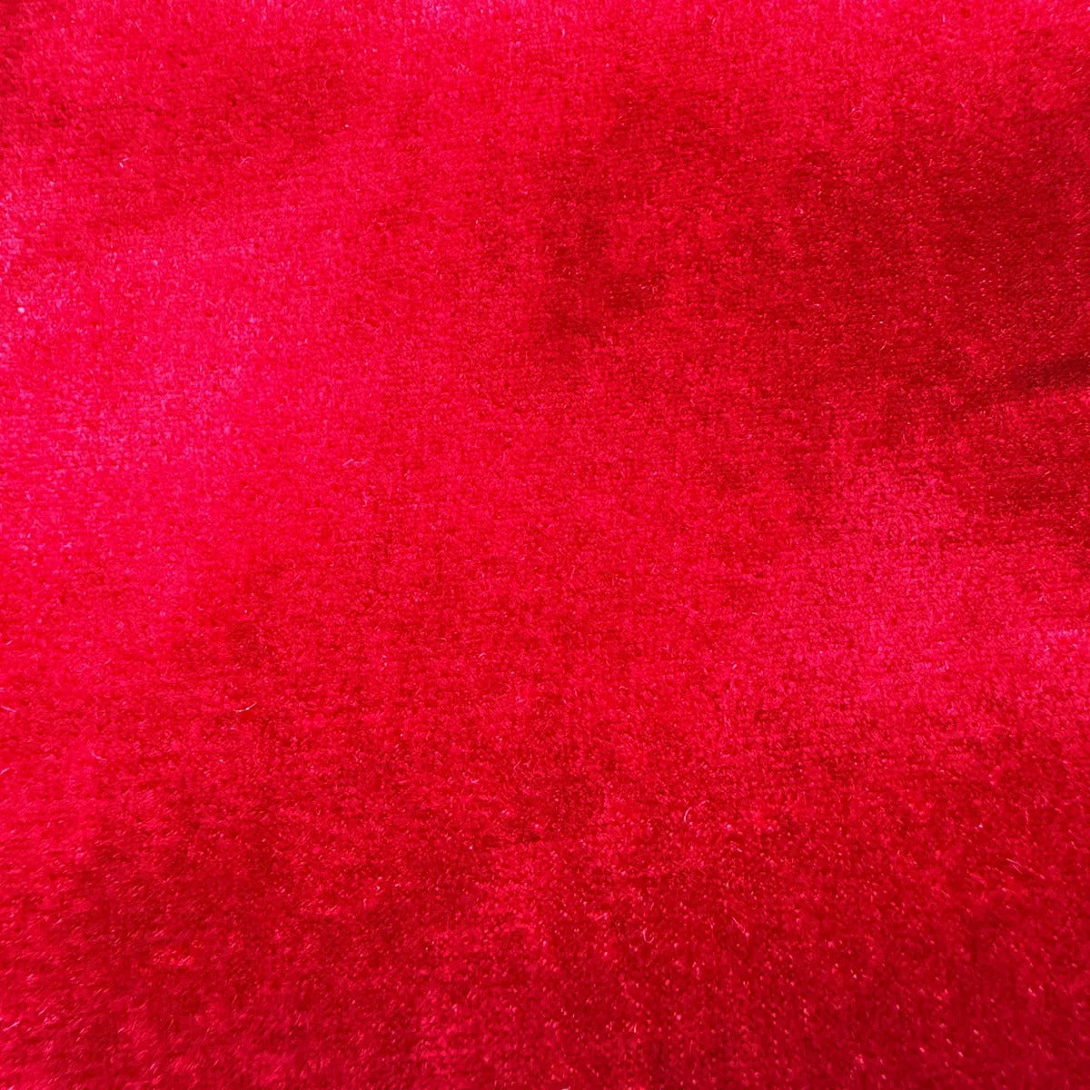 Moño Navideño Lluvia Rojo Vino Acolchado Con Aro 30 Cm
