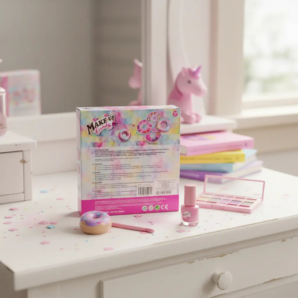Set De Maquillaje En Estuche Dona Candy Toys