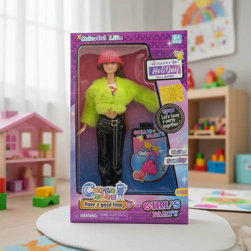 Muñeca Candy Toys Colorful Life Estilo Fashion Y Accesorios