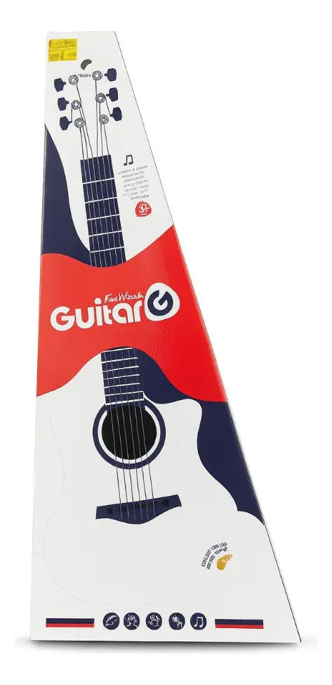 Guitarra Infantil Candy Toys Monkey Con Sonido Realista