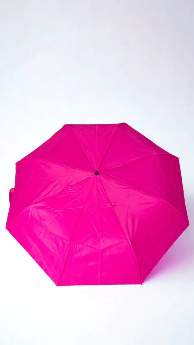 Paraguas De Bolsillo Nylon Premium 7 Colores Semi Automático