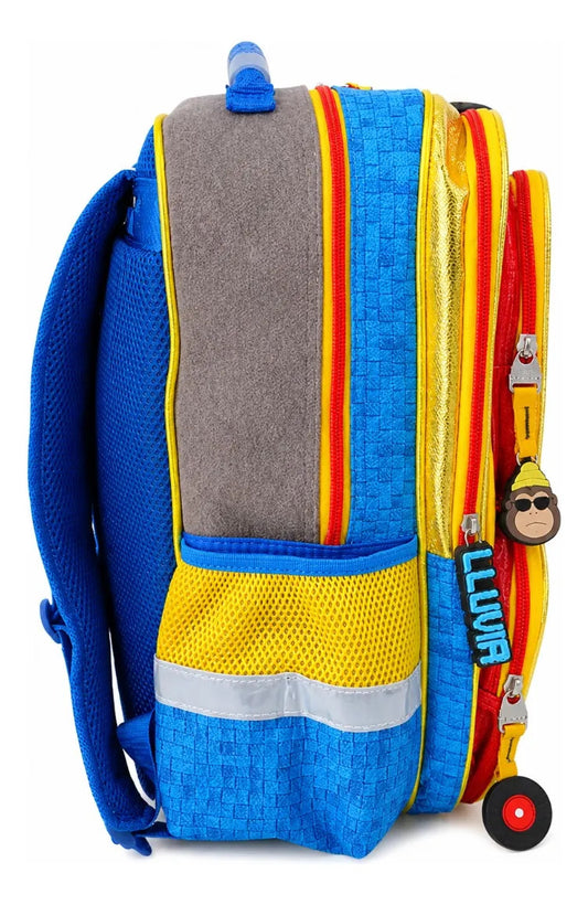 Mochila Escolar Lluvia Changuitos Urbanos Juvenil Street Style