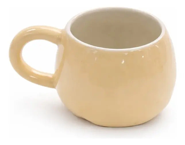 Taza Decorativa Conejo Pastel Con Orejas Y Moño 380 Ml