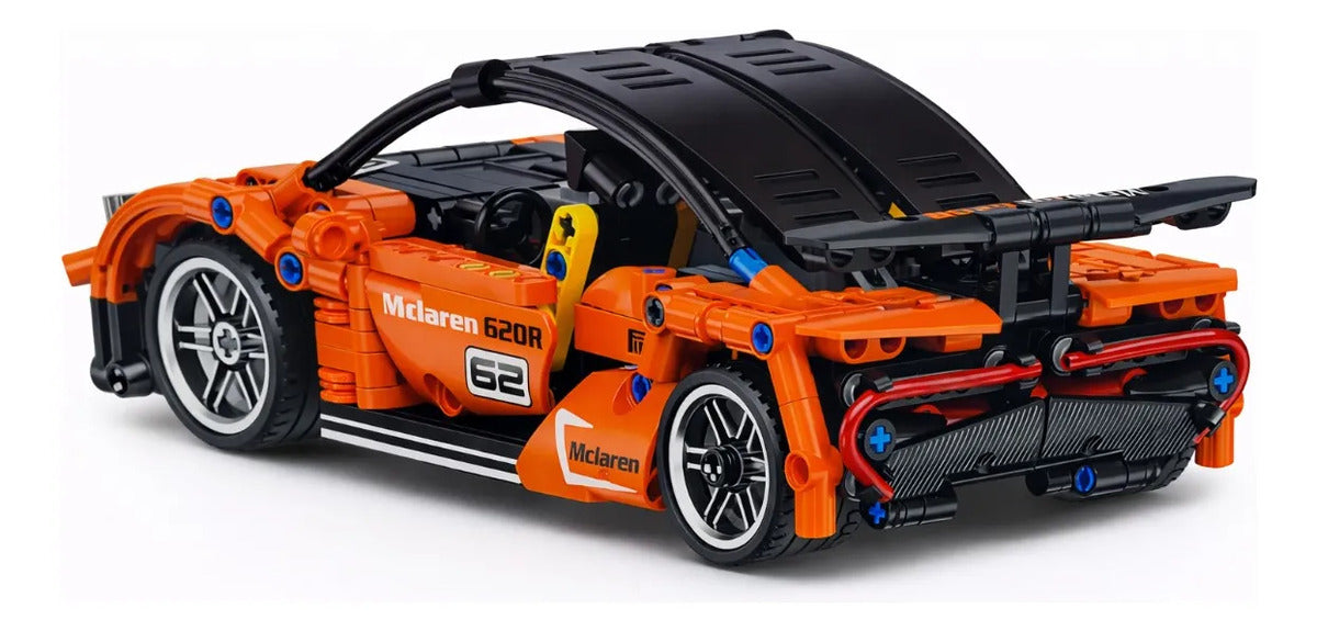 Carro Deportivo De Bloques De Construcción Rc 491 Piezas