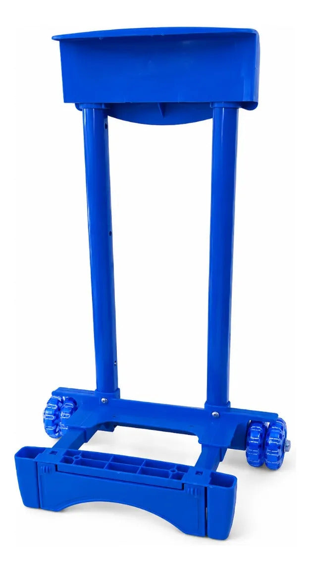 Carrito Para Mochila Color Azul Primaria 17 Pulgadas
